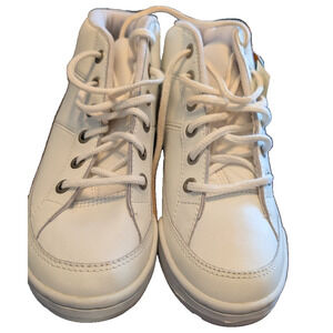 VINTAGE 1995 LA GEAR High Top Sneakers WHITE Women's NEW Size 8 NWT